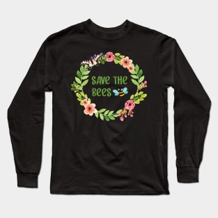 Save the Honey Bee Long Sleeve T-Shirt